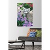 Trends International Keith Kimberlin - Kitten - Stones and Flowers Unframed Wall Poster Prints - 2 of 4