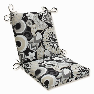 Outdoor/indoor Squared Corners Chair Cushion Solar Stripe - Pillow Perfect  : Target