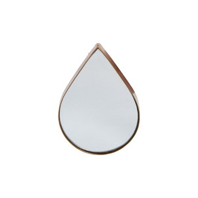 Gold Teardrop Wall Mirror - Foreside Home & Garden