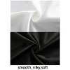 INSPIRE CHIC Women's Plus Size Full Slip Camisole Solid Satin Lotos Leaf Hem Basic Braces Nightgown Dress - 4 of 4