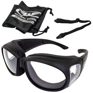 3 Pairs of Global Vision Eyewear Outfitter Safety Motorcycle Fit Over Glasses - 1 of 4
