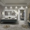 Apmir Super Bright Front & Back LED Lighted Anti-Fog Aluminum Alloy Framed Tempered Glass Bathroom/Vanity Mirror with ETL & 3-Year Warranty - 3 of 4
