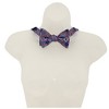Men's Floral Printed 2.75" x 4.75" Adjustable 16" - 21" Self-Tie Bow Tie - 2 of 4