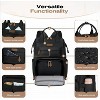 Work Backpack with Insulated Lunch Bag, Fits 17.3 Inch Laptop, Water-Resistant Carry On - 4 of 4