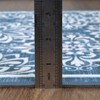 COZONY Modern Floral Printed Low Pile Non Slip Area Rug for Living Room Bedroom Home Office - 4 of 4