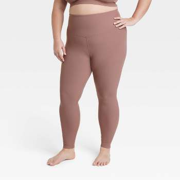Women's Stretch Woven High-rise Taper Pants - All In Motion™ Taupe Xl :  Target