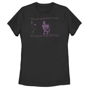 Women's Wednesday The Most Interesting Plants Grow in the Shade Photo T-Shirt - 1 of 4