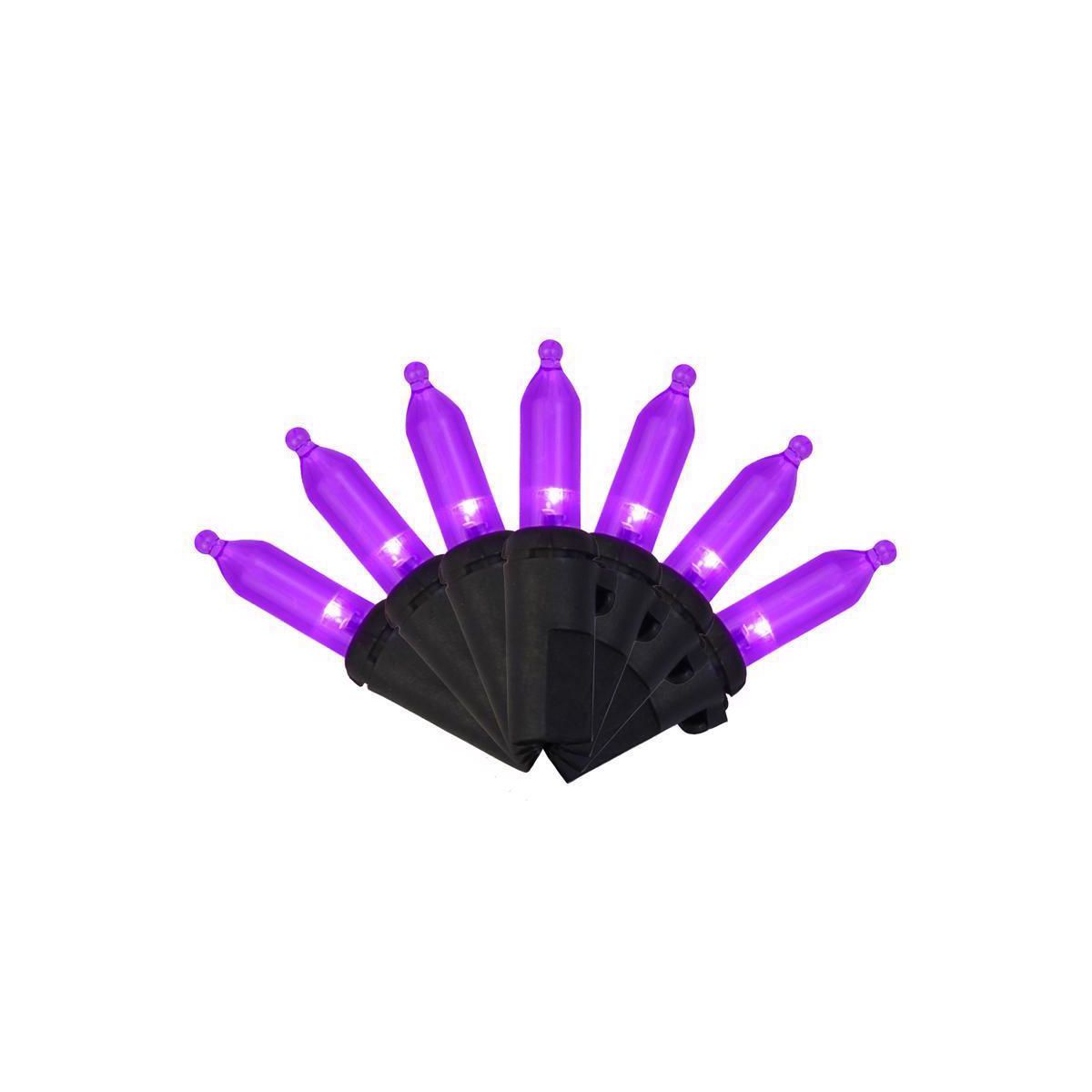 Celebrations Purple 100 ct LED Mini Halloween String Lights