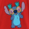 Girl's Lilo & Stitch Pineapple Glasses Stitch T-Shirt - 2 of 4