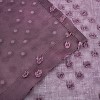 Floral Sheer Grommet Curtain Panel Set by Blue Nile Mills - 4 of 4