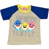 Nickelodeon Baby Shark Toddler/Little Boy's 3-Piece T-Shirt, Tank Top and Short Set - 2 of 4