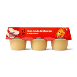Homestyle Applesauce Cups - 6ct - Good & Gather™