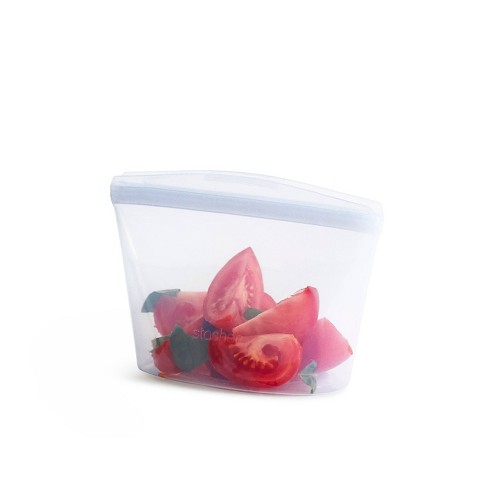 Stasher Clear Silicone Reusable Storage Bags