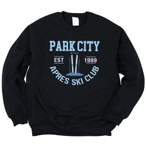Simply Sage Market Women's Graphic Sweatshirt Park City Ski Club - 1 of 3