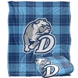 Drake University Campus Plaid Spirit Silky Touch Super Soft Throw Blanket 50x60 - 1 of 4