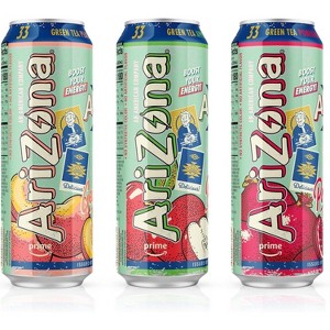 Arizona X Fallout Green Tea Variety Energy Drinks - 22 Fl Oz Can (Pack of 12) - 1 of 4
