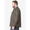 Boulder Creek by KingSize Men's Big & Tall Long Sleeve Denim And Twill Shirt - 4 of 4