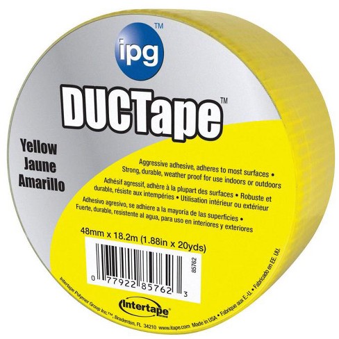 Duck 1.88 X 20yd Duct Industrial Tape Black : Target
