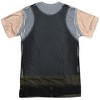 Men's Bsg (New) Tank Top (Front Back Print) Short Sleeve Costume T-Shirt - 3 of 4
