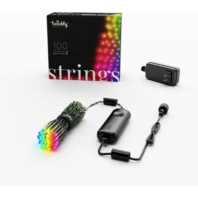 Twinkly Multicolor 26.2ft Smart LED String Lights with 100 Bulbs