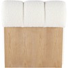 Meridian Furniture,Swoon Faux Sheepskin Accent Chair - 2 of 4