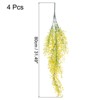 Unique Bargains Artificial Hanging Plants Plastic Fake Ferns Hanging Vines for Home Garden - 2 of 4