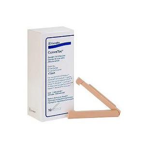 ConvaTec SUR-FIT Active Life Tail Closure for Drainable Ostomy Pouches, Straight Clip, 10ct Pack - 1 of 3