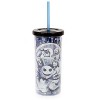 Silver Buffalo Disney The Nightmare Before Christmas Carnival Cup w/ Lid and Straw | 20 Ounces - 2 of 4