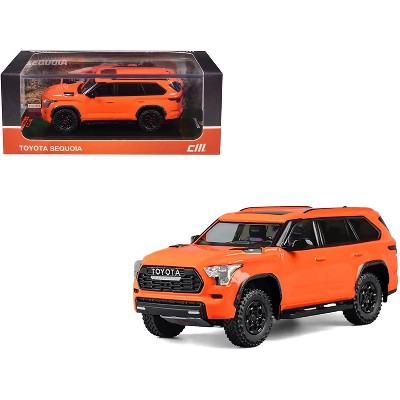 2024 Toyota Sequoia Solar Octane Orange 1/64 Diecast Model Car by CM Model