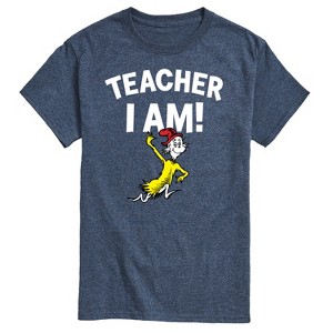 Men's - Dr. Seuss - Teacher I Am Sam I Am Short Sleeve Graphic T-Shirt - 1 of 4
