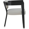 Meridian Furniture,Carlyle Vegan Leather Dining Chair - 4 of 4