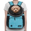 PetAmi Dog Front Carrier Backpack, Adjustable Pet Cat Puppy Chest Carrying Bag, Ventilated Hiking Camping Travel - 2 of 4