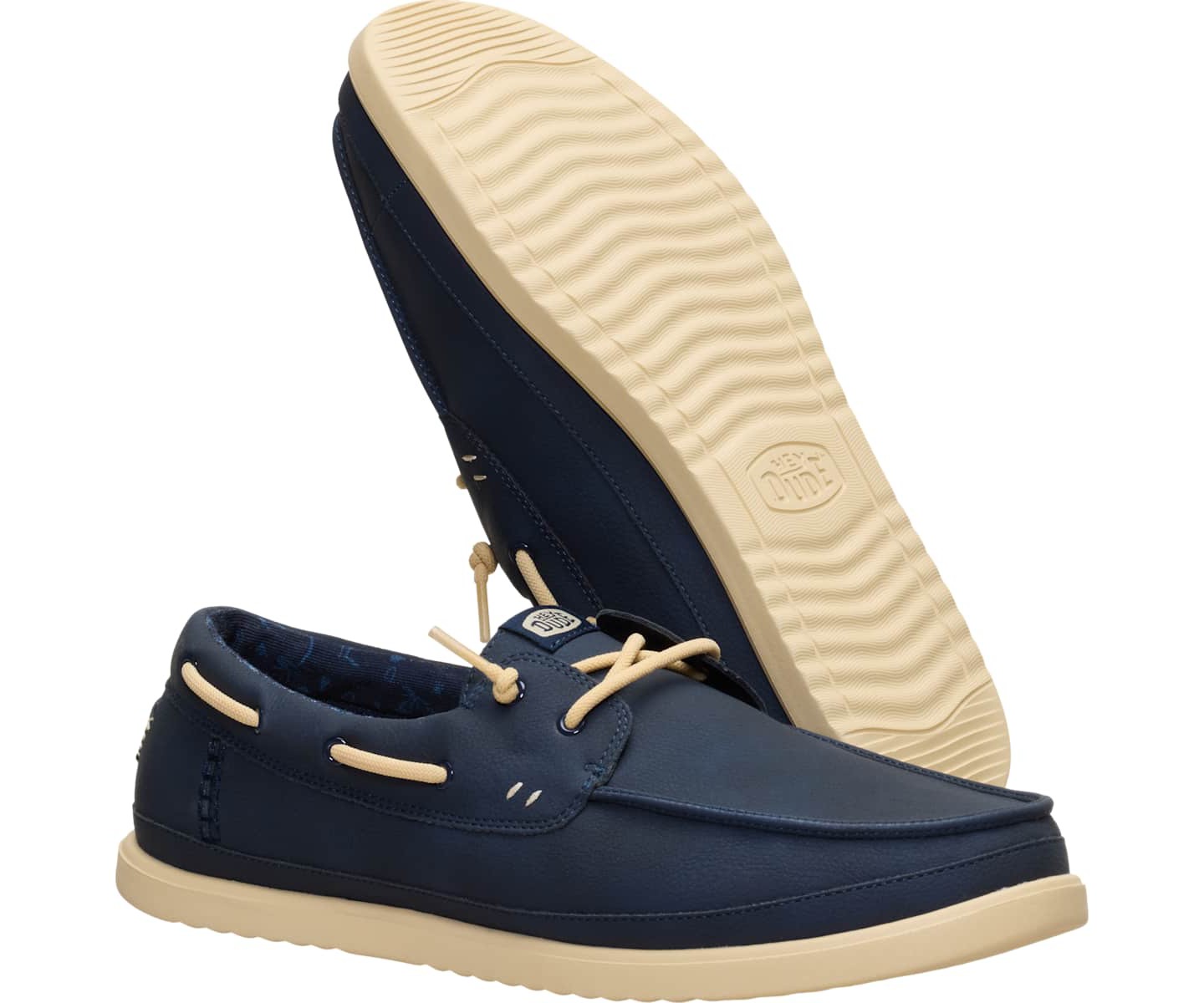 HEYDUDE Men Harbor Lo Classic, Navy Blazer, 11, цвет: Тёмно-синий — фото 4
