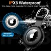 4Pack for Airtag Holder IPX8 Waterproof for Apple Air Tags with Keychain,Shockproof GPS Cover - 2 of 4