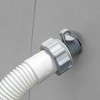 Intex 29061E Type B Intex Pool Filter Clamp on Fittings Adapter Converter Pool Accessory Pair for Large Filter Systems, Gray - 2 of 2