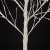 Resenkos Set of Lighted Birch Tree, 4FT 48 LED/5FT 72 LED/6FT 96 LED Artificial Tree with Warm White Lights - 3 of 4