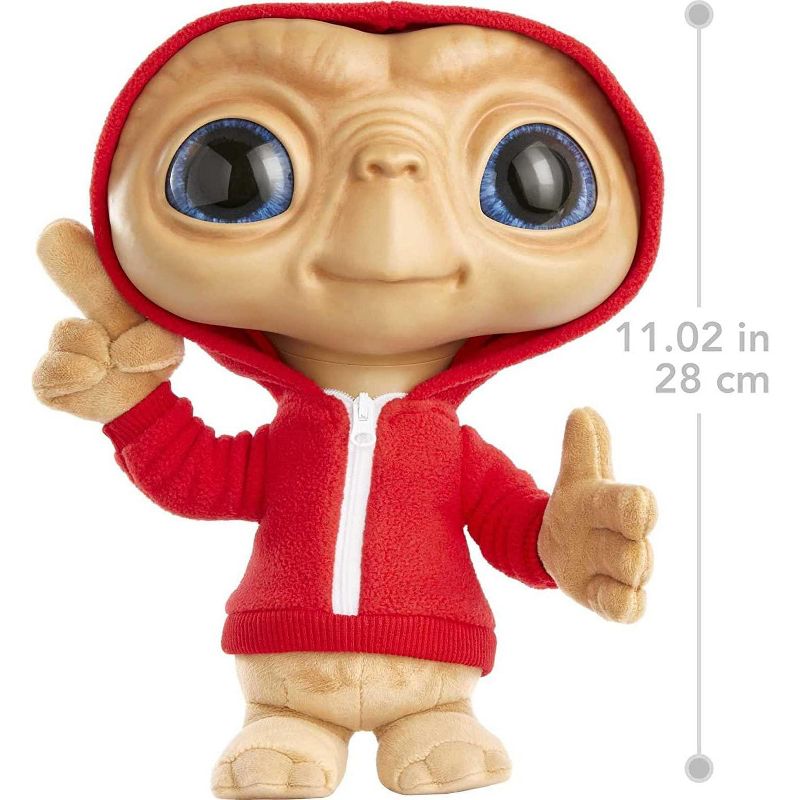 Mattel E.T. The Extra-Terrestrial 40th Anniversary 11 Inch Plush with Lights and Sound, 4 of 5
