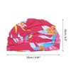 Unique Bargains Nylon Pleated Style Swimming Cap 1Pc - 4 of 4