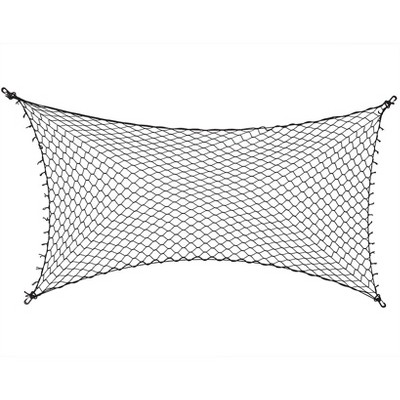 The Lakeside Collection Trunk Cargo Net Versatile Lightweight Pet Barrier Car Organization