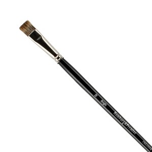 Creative Mark Hamburg Premiere Professional Oil Painting Brushes - Bright Oil Paint Brush - Handmade in Germany, Natural & Synthetic Hair Blend, Long - 1 of 4