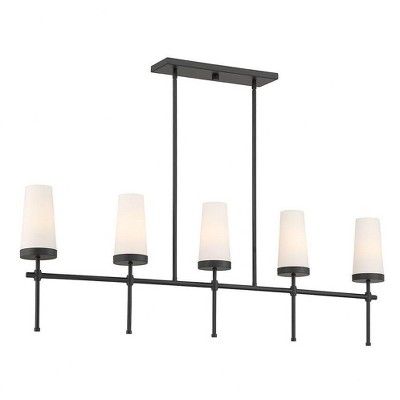 Savoy House Haynes 5 - Light Chandelier in  Matte Black