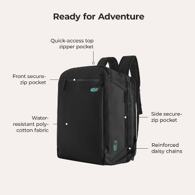 Bagsmart Softside Backpack - Black — фото 6