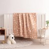 3 Layer Muslin Cotton Toddler Blanket, Super Soft and Warm Crib Blanket - NTBAY - 4 of 4
