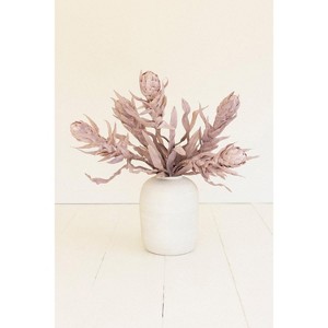 Botanica Stem Spray, 39.5"L Pink Flexible EVA Floral Accent, Set of 6 By Kalalou - 1 of 4