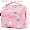 Paaaawaters Kids Double Decker Cooler Insulated Lunch Bag Large Tote for Boys, Girls, Men, Women, With Adjustable Strap - 3 of 4