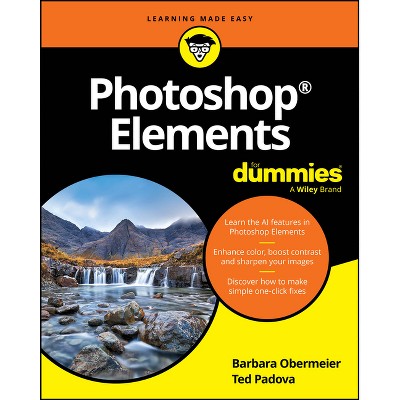 Photoshop Elements for Dummies - by  Barbara Obermeier & Ted Padova (Paperback)