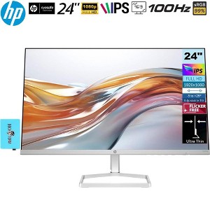 Hewlett Packard 524sw Series 5 23.8" FHD 1080p 16:9 IPS Monitor, (Refurbished) - 1 of 4