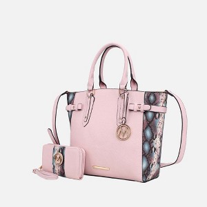 MKF Collection Joelle Tote bag with matching Wallet by Mia K - 1 of 3