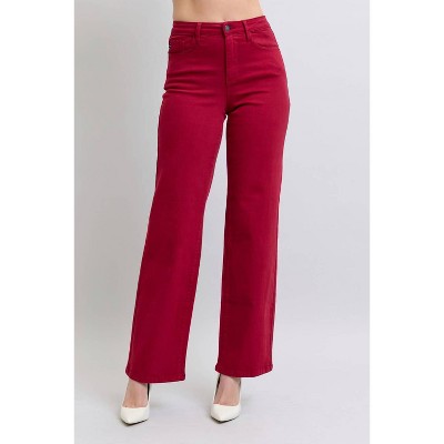 Women's Heart Pocket Straight Leg Jean - Judy Blue
