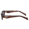 Prada PR B06S 15W03N Womens Rectangle Sunglasses Classic Tortoise 53mm - 3 of 3